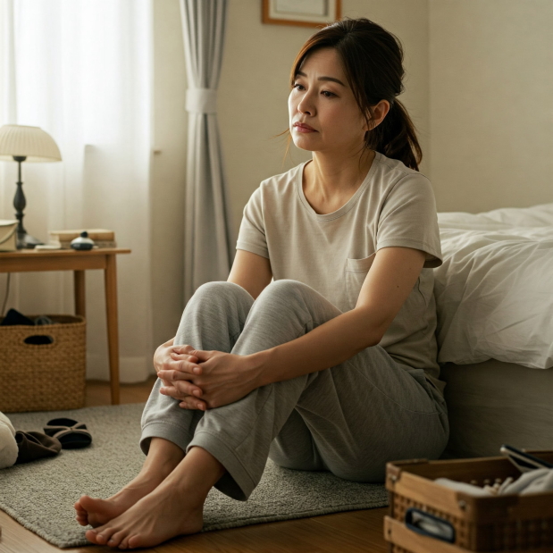 プレ更年期、更年期症状に悩む女性